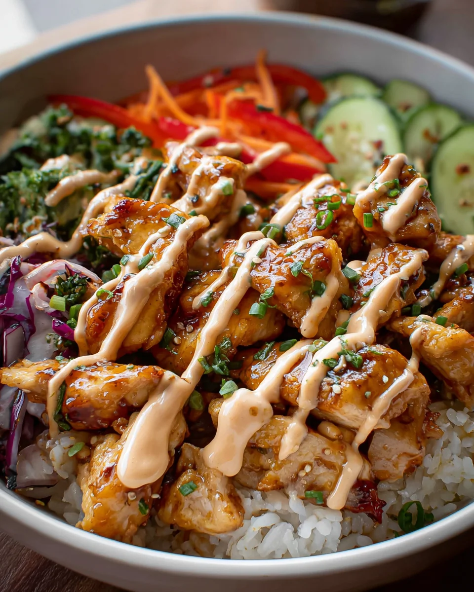 Bang Bang Chicken Bowl 24 Bang Bang Chicken Bowl