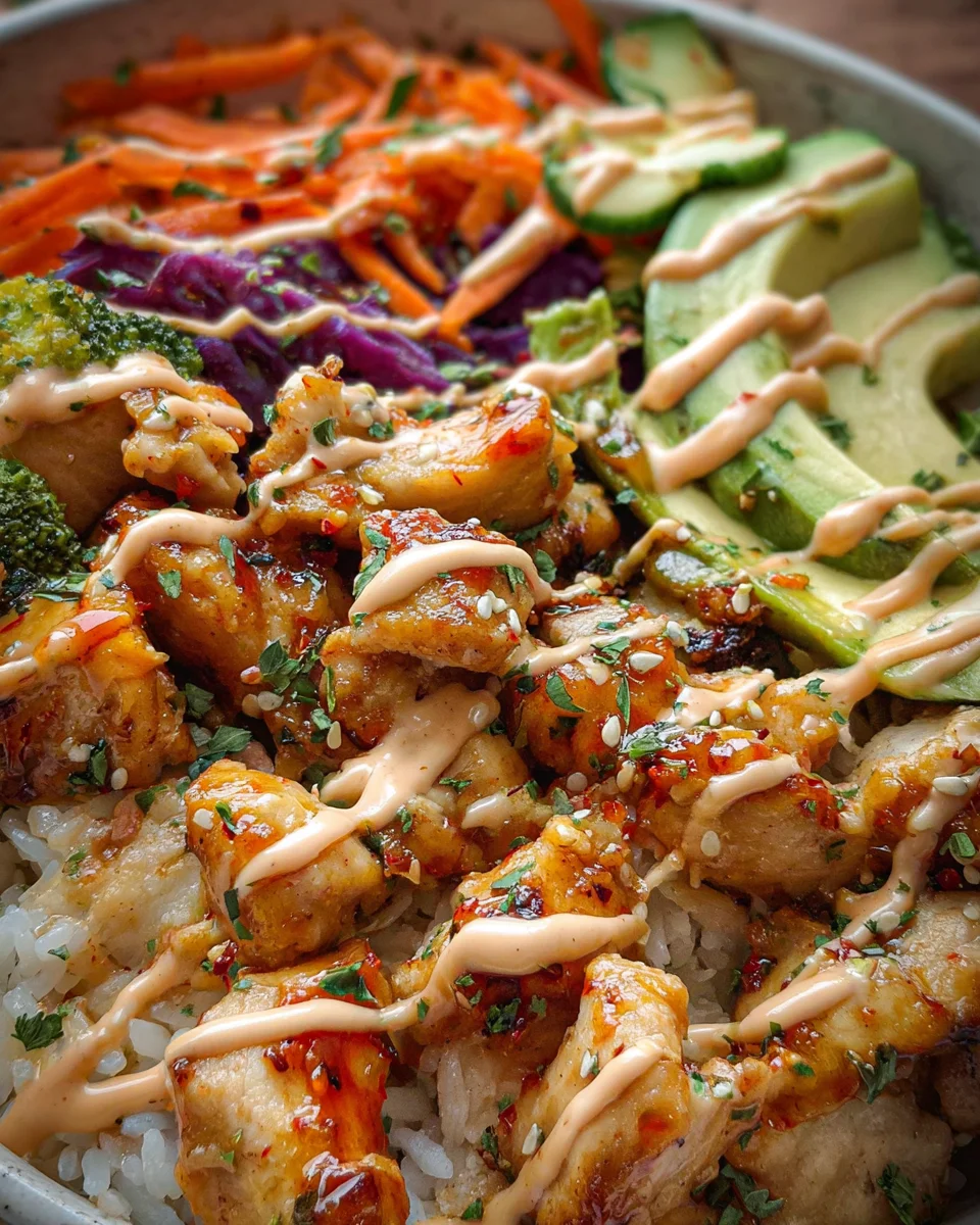 Bang Bang Chicken Bowl 22 Bang