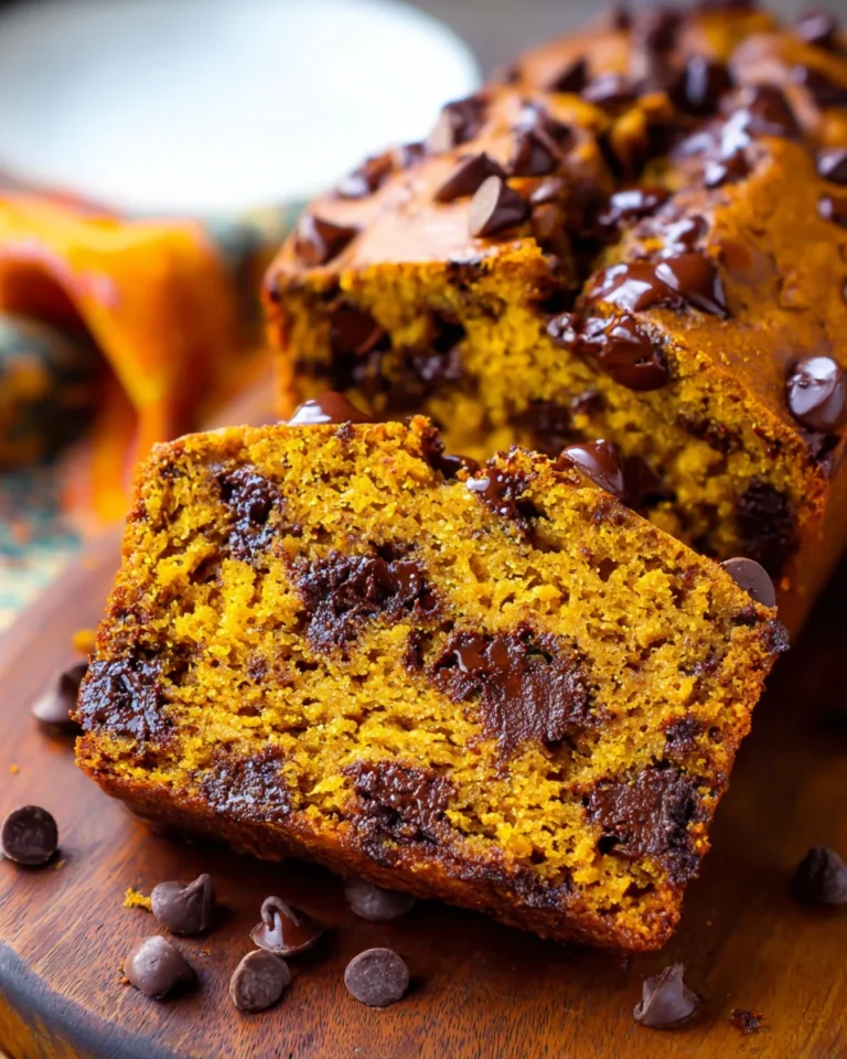 Best Chocolate Chip Pumpkin Bread