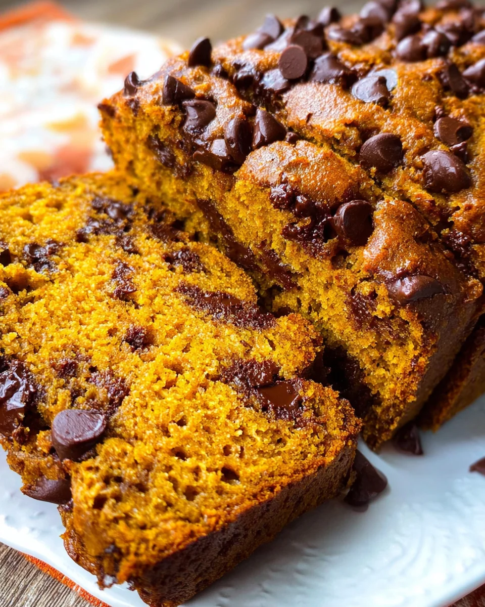 Best Chocolate Chip Pumpkin Bread 24 Best