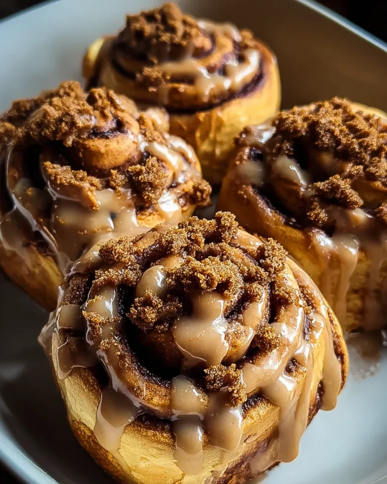 Biscoff Cookie Butter Cinnamon Rolls Recipe