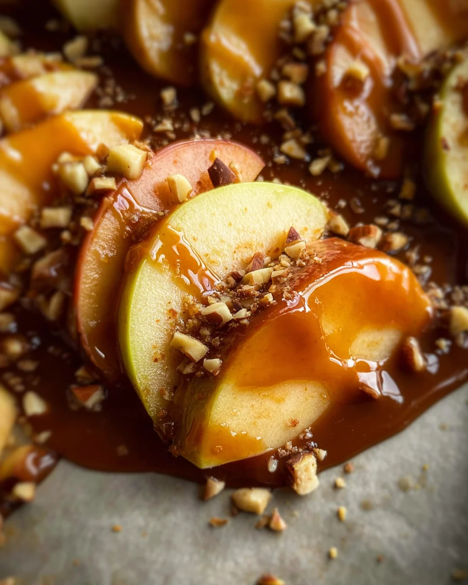 Caramel Apple Slices 19 Caramel