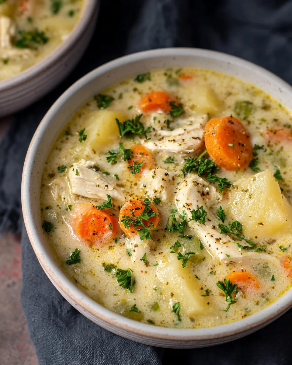 Chicken Pot Pie Soup 28 Chicken