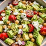 Chickpea Feta Avocado Salad 18 Chickpea Feta Avocado Salad