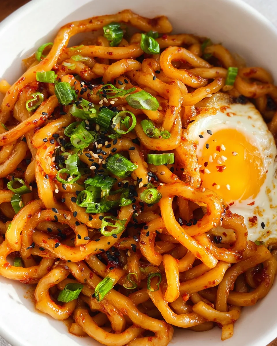 Chili Garlic Udon Noodles 19 Chili