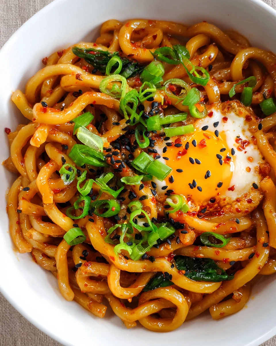Chili Garlic Udon Noodles 20 Chili