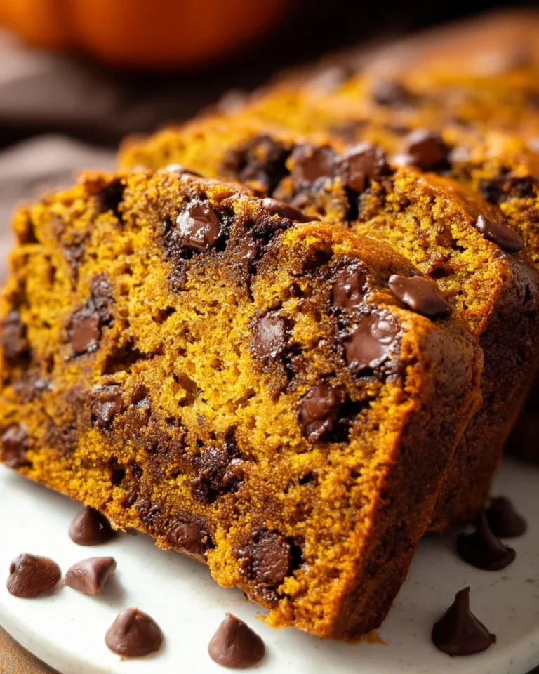 Chocolate Chip Pumpkin Bread