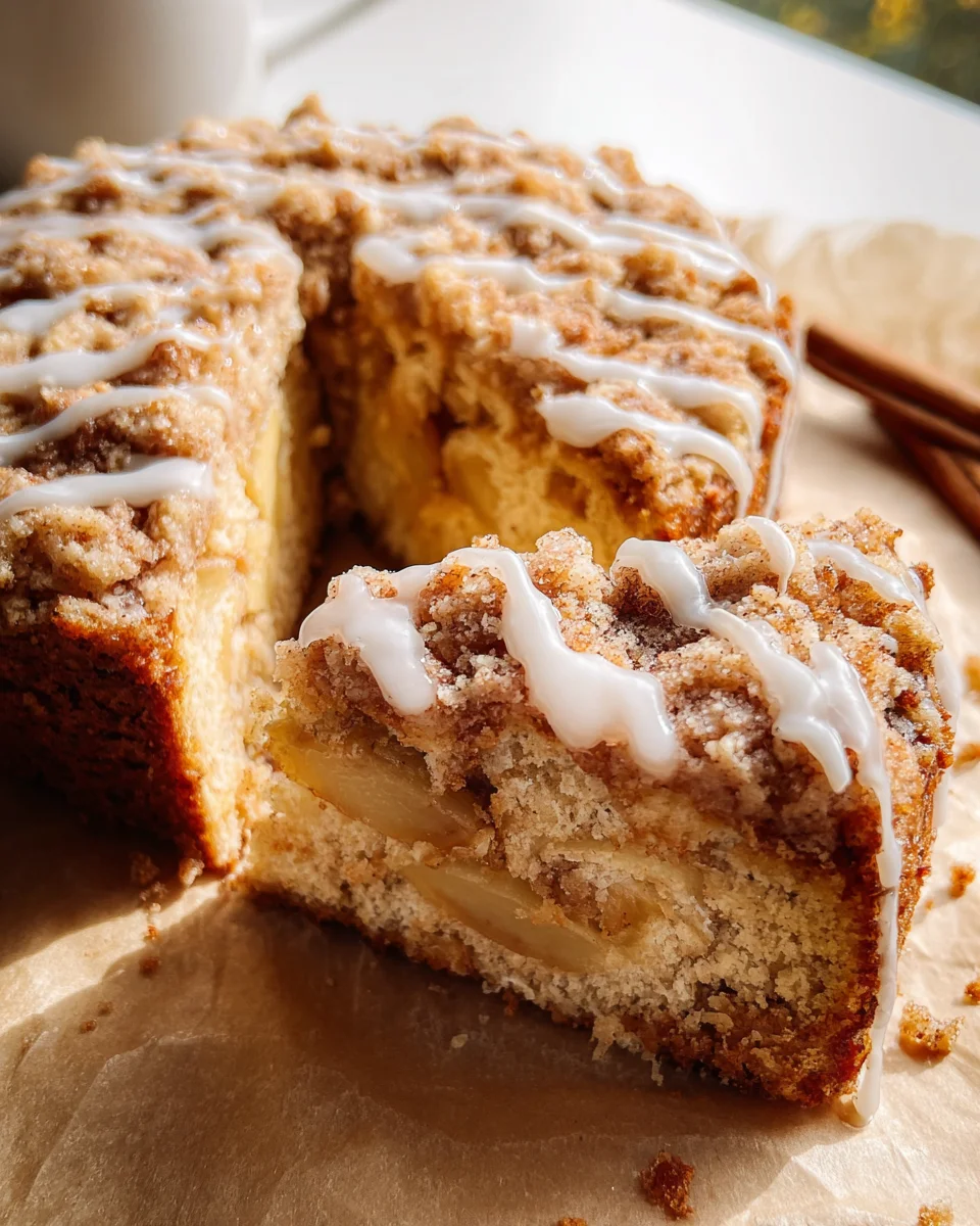 Cinnamon Apple Crumb Cake 22 Cinnamon