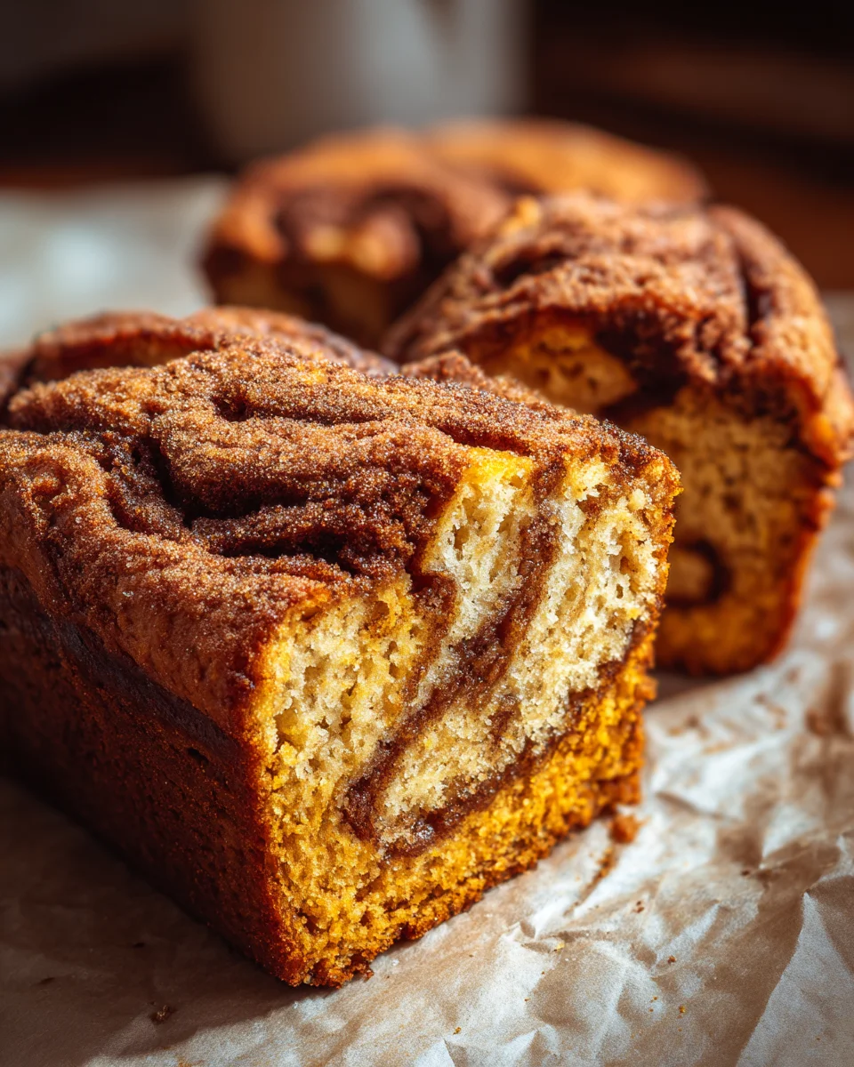 Cinnamon Swirl Pumpkin Bread Mini Loaves 22 Cinnamon