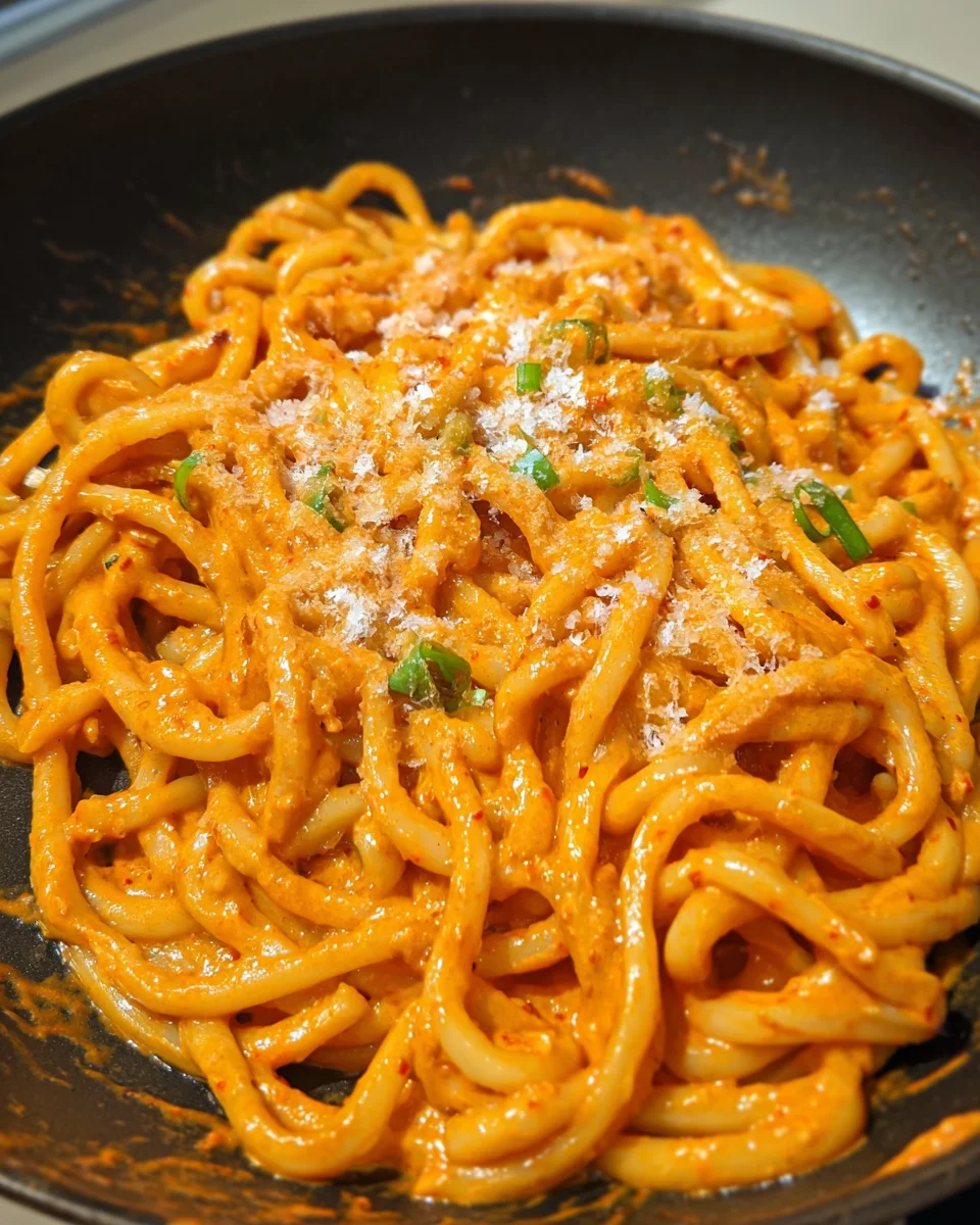Creamy Gochujang Udon Noodles 20 Creamy