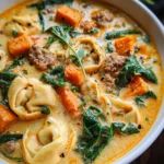 Creamy Sausage Tortellini Soup 25 Creamy Sausage Tortellini Soup