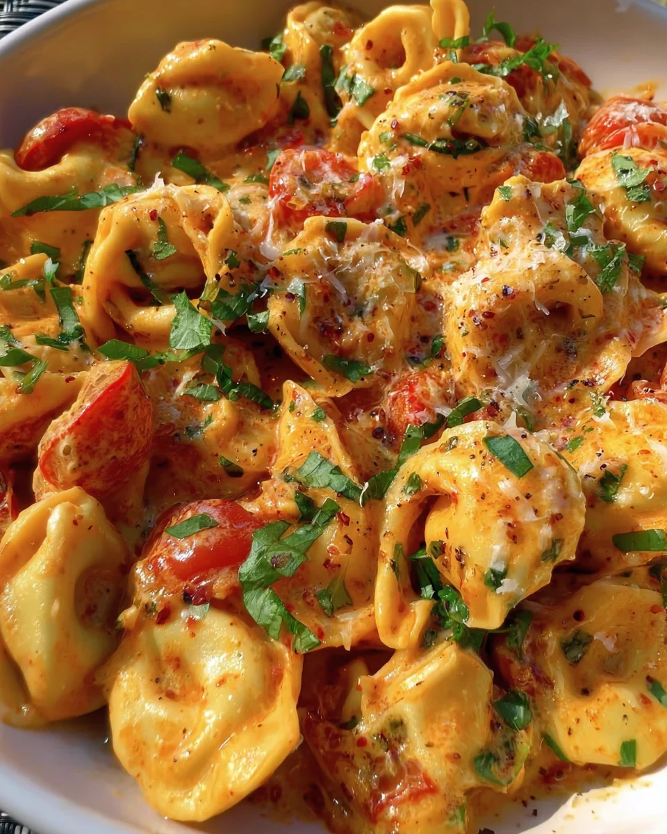 Creamy Tortellini with Tomatoes 23 Creamy Tortellini with Tomatoes