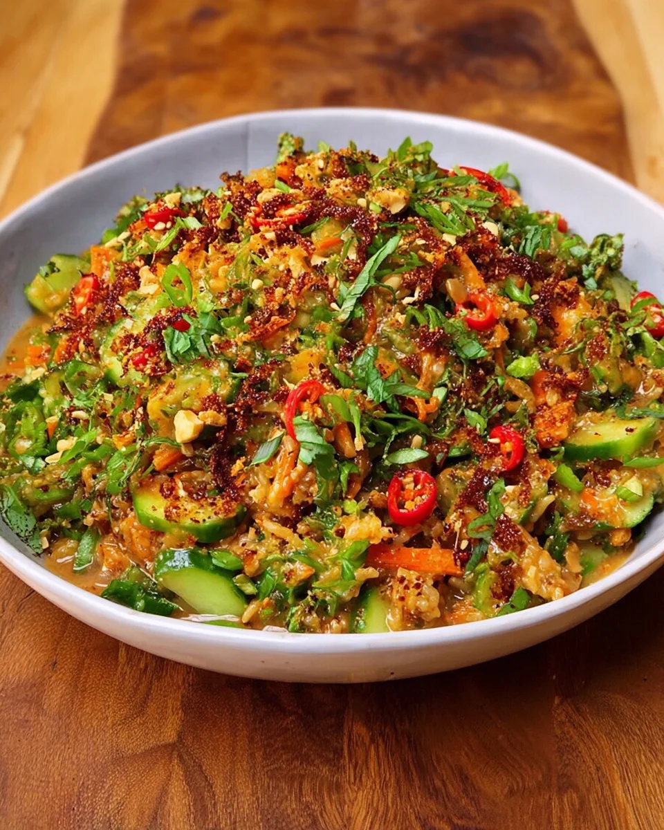 Crispy Rice Salad with Peanut-Chili Dressing 27 Crispy