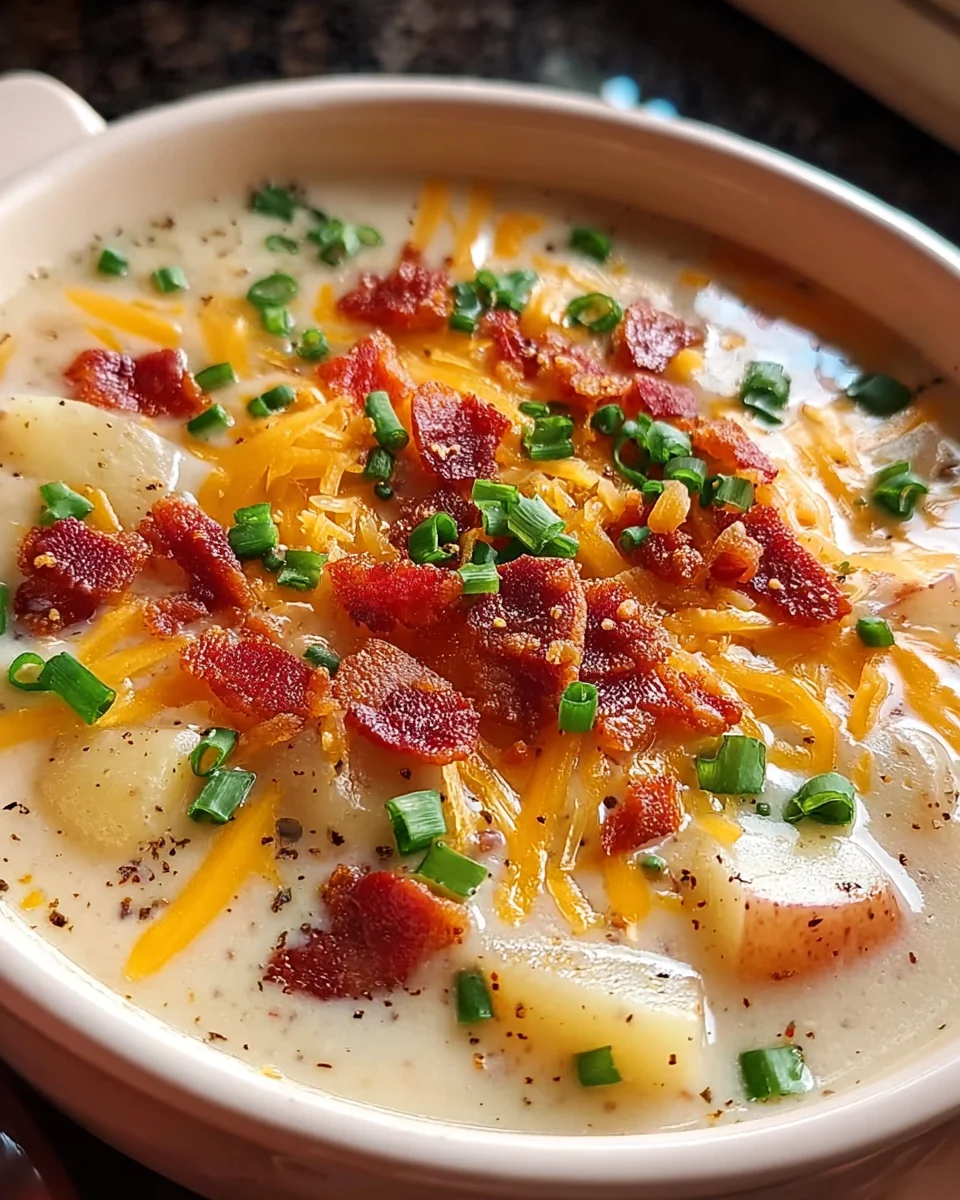 Crock Pot Crack Potato Soup 18 Crock