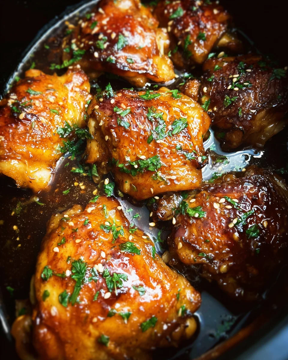 Crockpot Honey Garlic Chicken 18 Crockpot