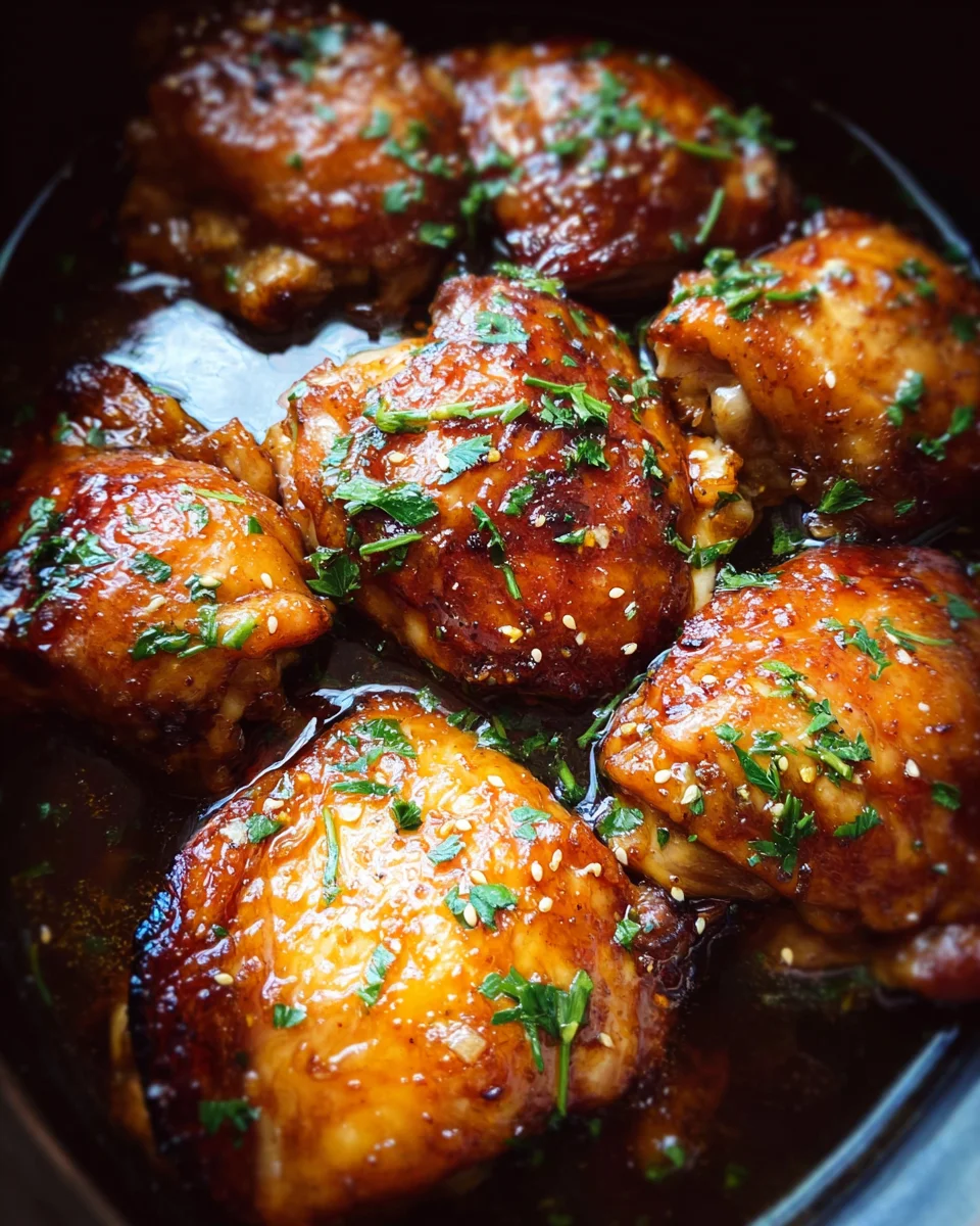 Crockpot Honey Garlic Chicken 19 Crockpot