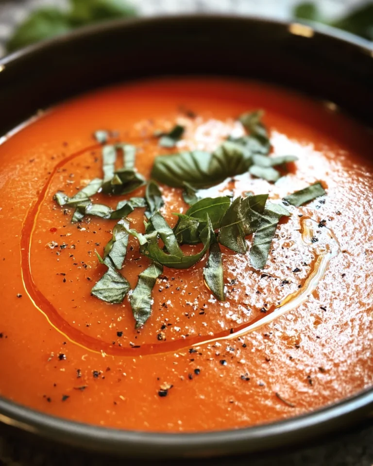 Crockpot Tomato Basil Soup