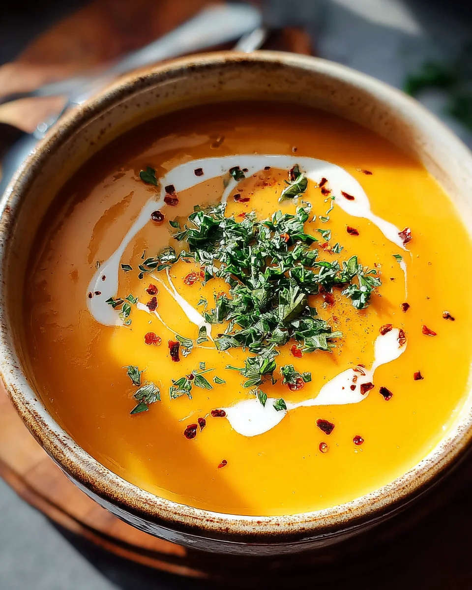 Easy Butternut Squash and Sweet Potato Soup 23 Easy