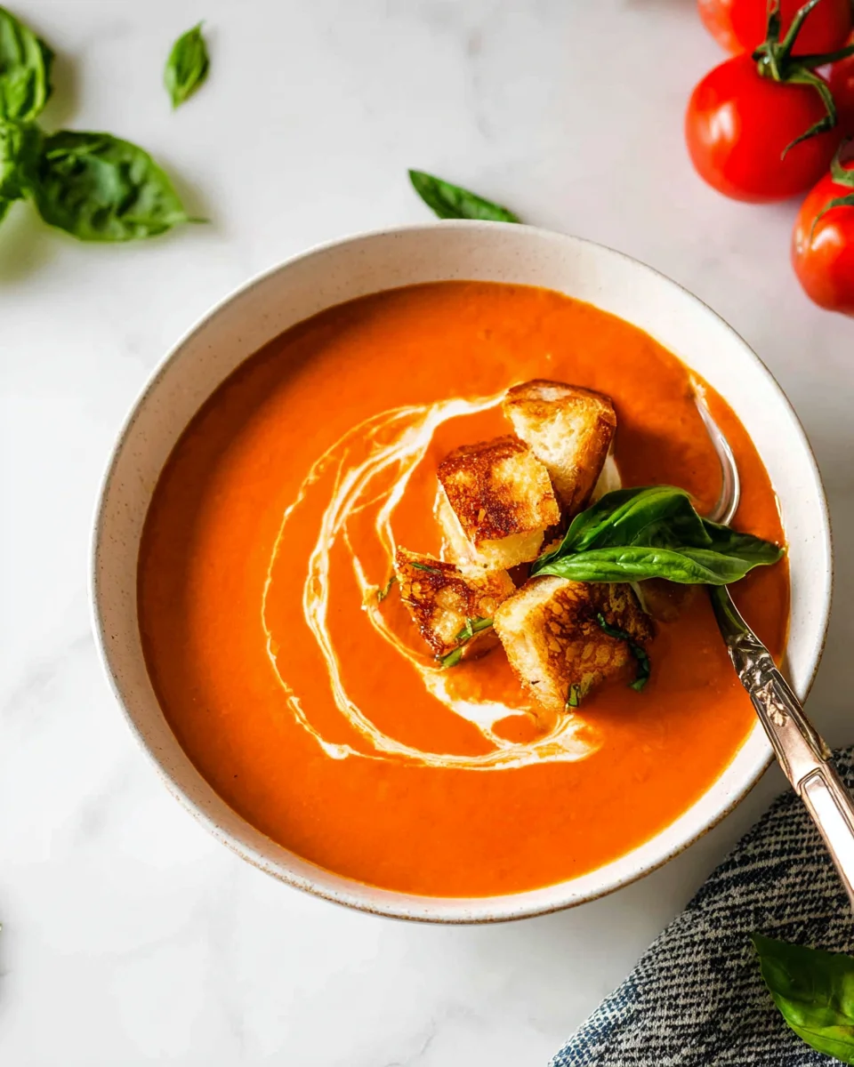 Easy Roasted Tomato Soup 22 Easy