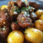 Garlic Butter Beef Bites with Potatoes 26 Garlic Butter Beef Bites with Potatoes