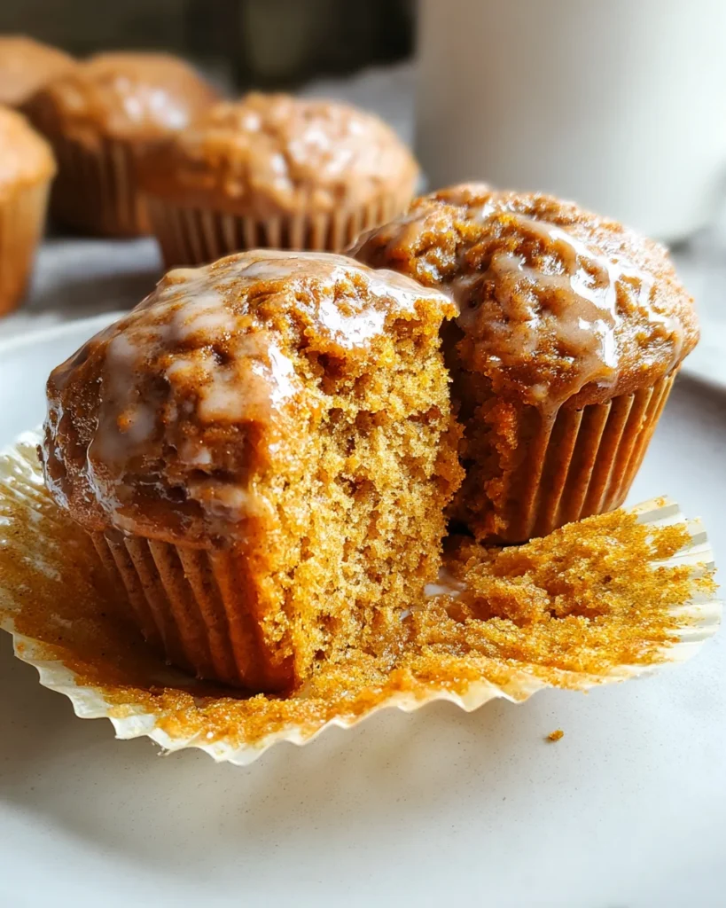 Healthy Greek Yogurt Pumpkin Muffins