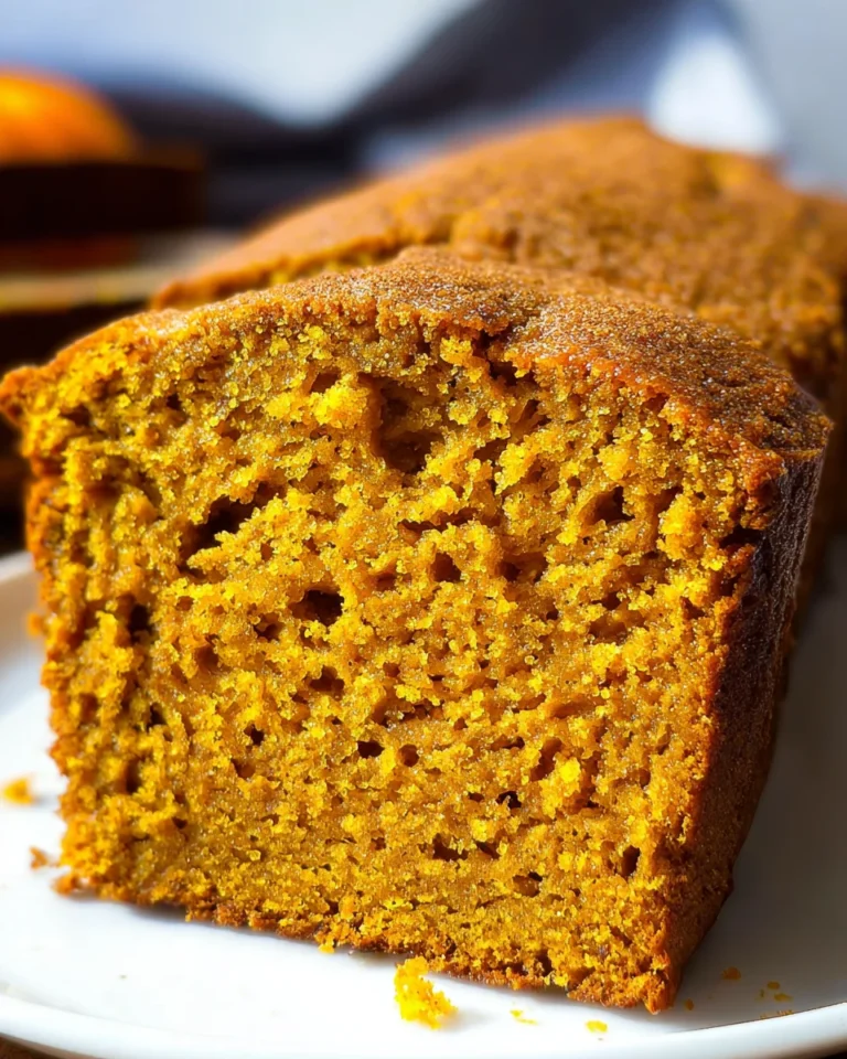 Healthy Pumpkin Bread