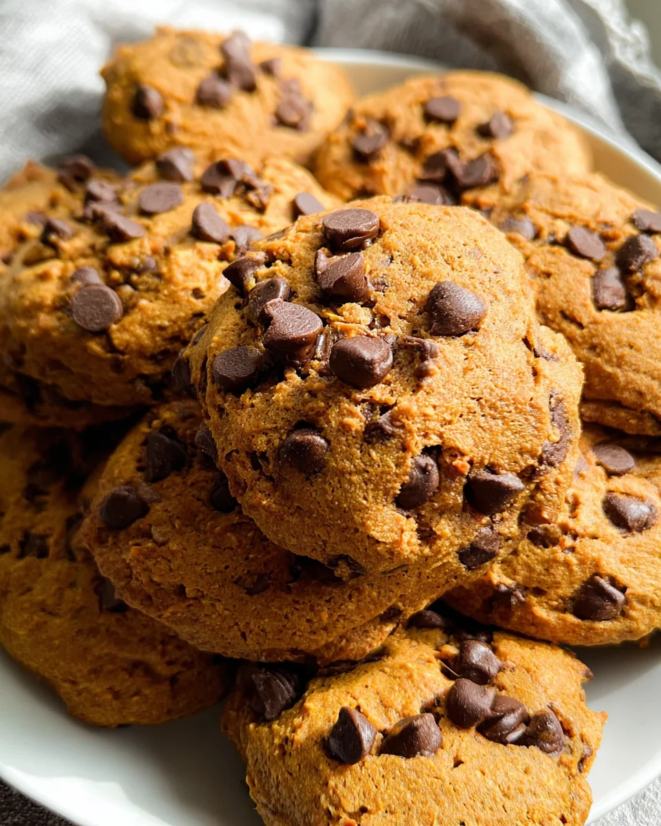Healthy Pumpkin Chocolate Chip Cookies 23 Healthy