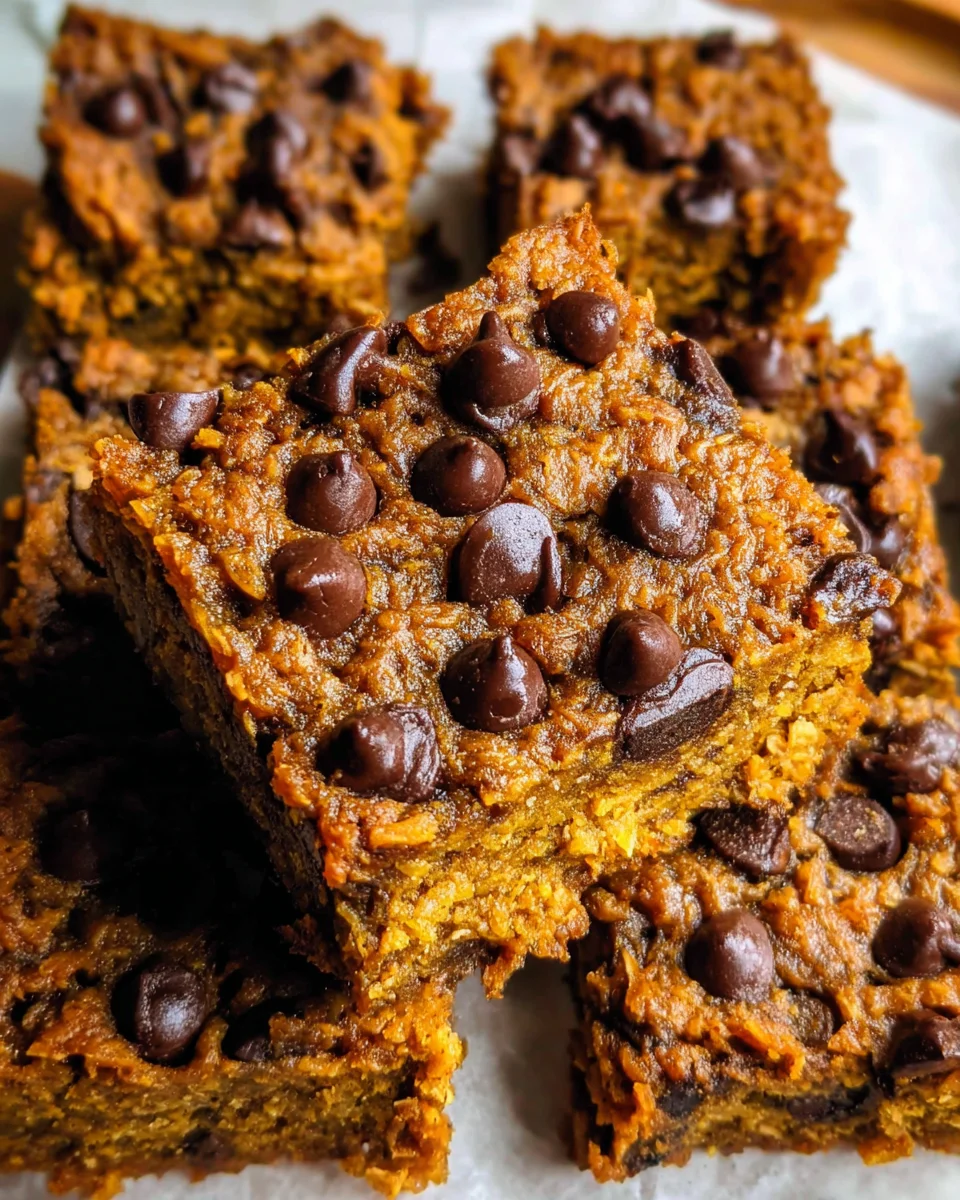 Healthy Pumpkin Oatmeal Bars 21 Healthy