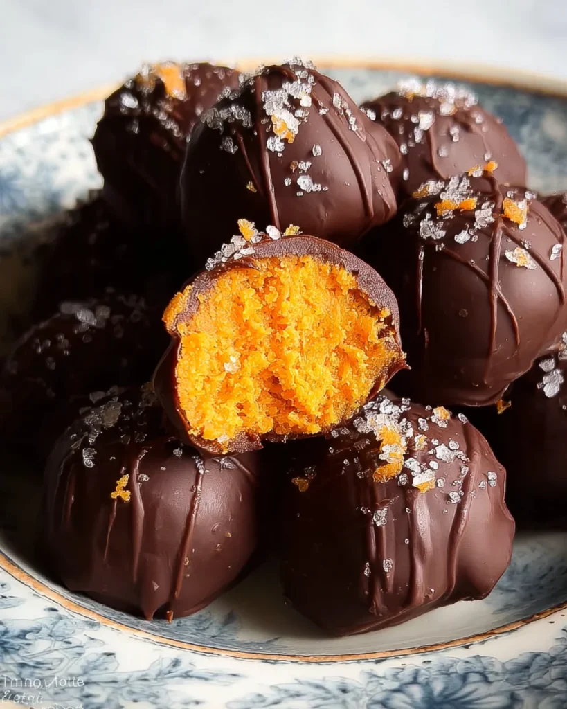 Healthy Pumpkin Truffles