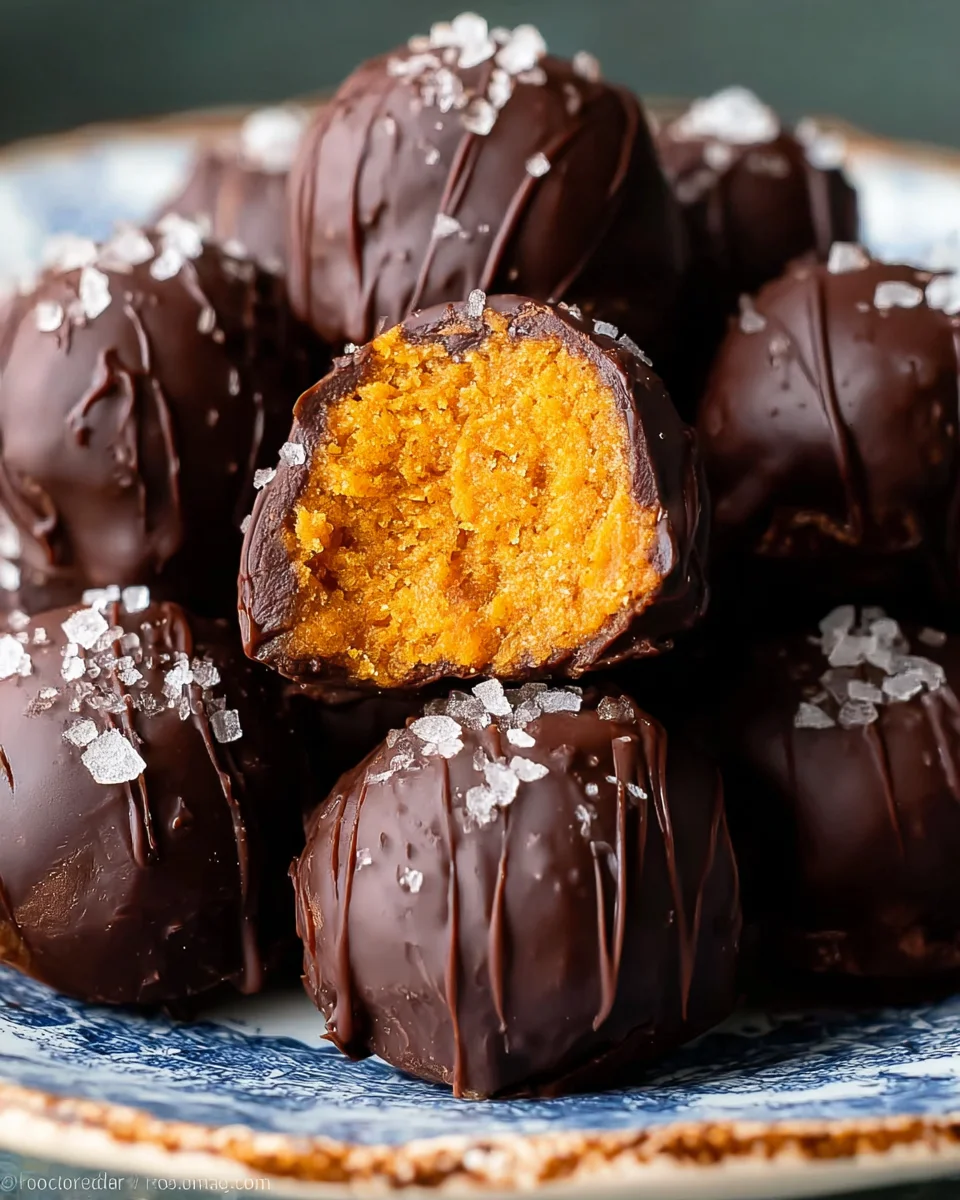 Healthy Pumpkin Truffles 19 Healthy