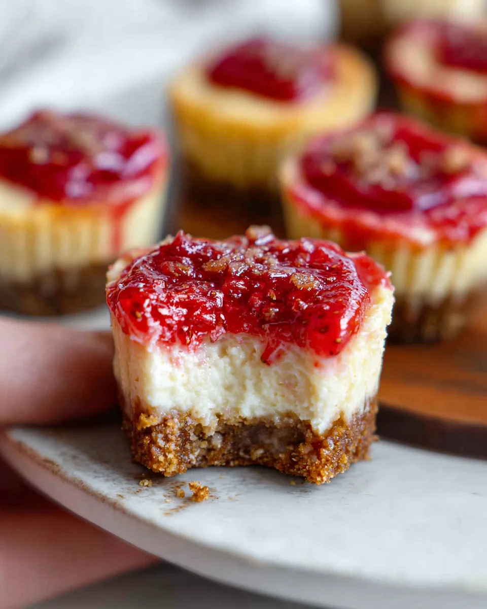 High Protein Healthy Strawberry Cheesecake Bites 21 High