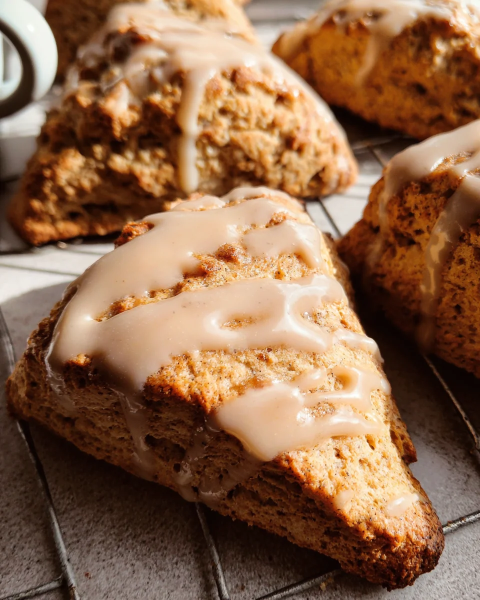 Homemade Chai Scones with Maple Chai Glaze 28 Homemade
