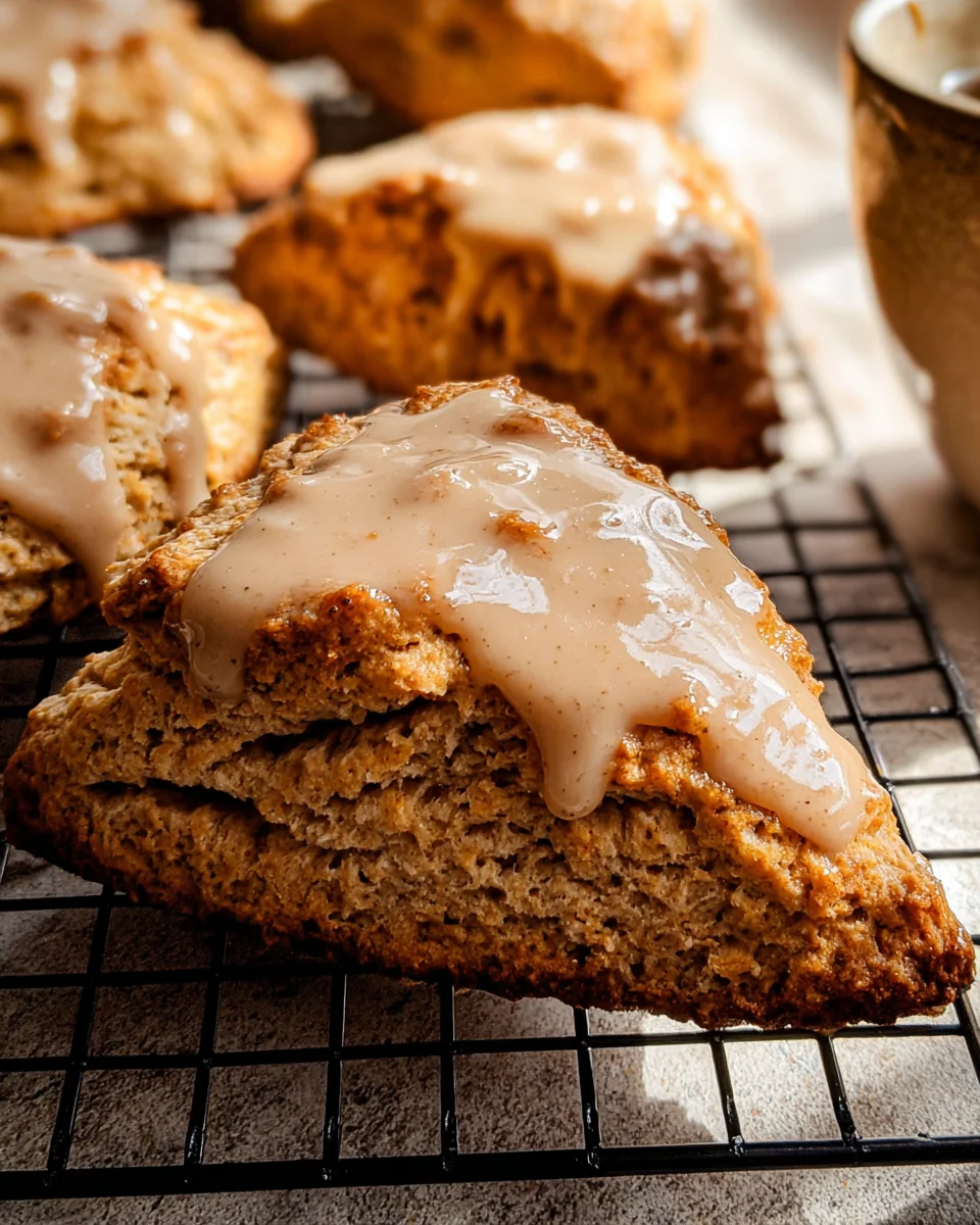 Homemade Chai Scones with Maple Chai Glaze 29 Homemade