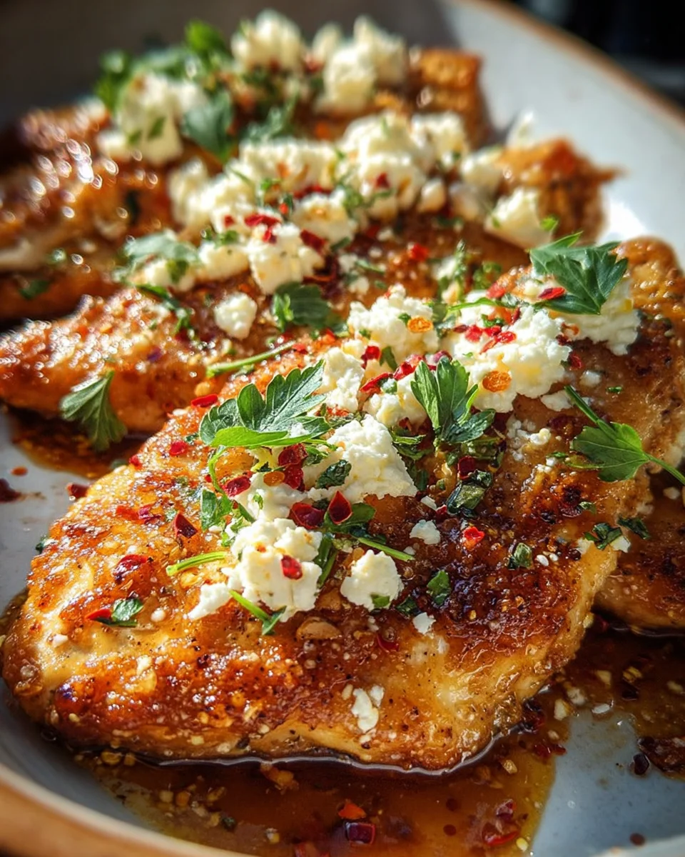 Hot Honey Feta Chicken Dish 21 Hot
