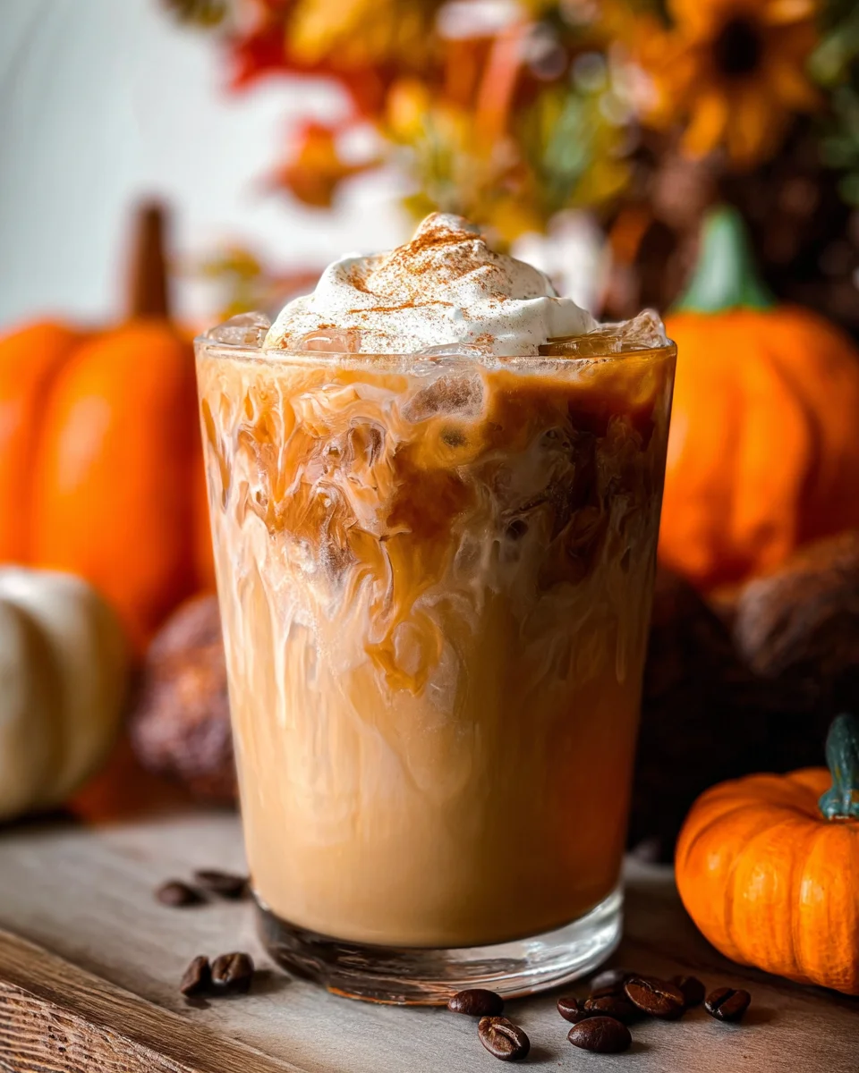 Iced Pumpkin Cream Chai Tea Latte (Starbucks Inspired) 17 Iced