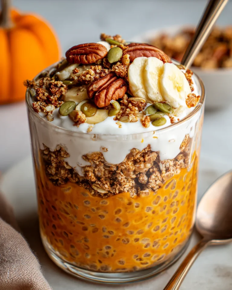 Irresistible Pumpkin Pie Overnight Oats