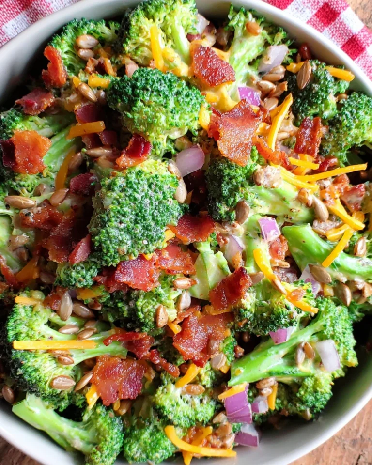 Keto Broccoli Salad Recipe