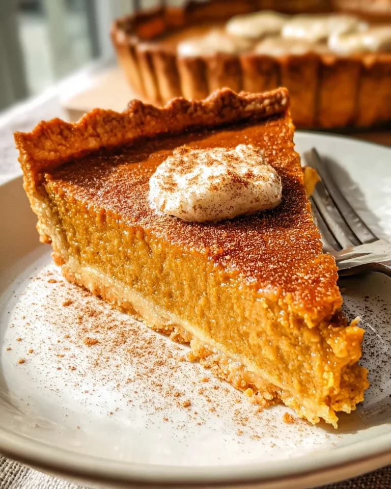Keto Pumpkin Pie