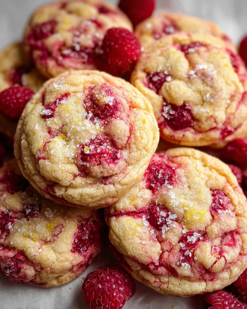 Lemon Raspberry Cookies