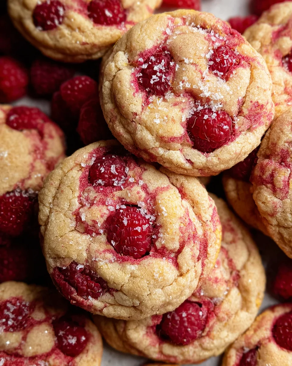 Lemon Raspberry Cookies 24 Lemon