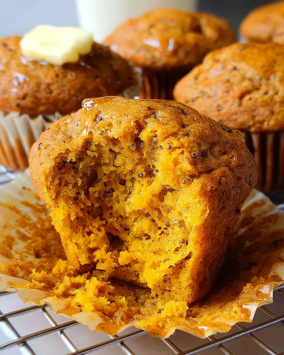 Low-Calorie, High-Protein Pumpkin Muffins 24 Low-Calorie,