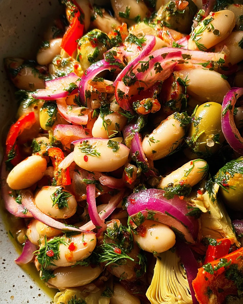 Marinated Butter Beans 22 Marinated