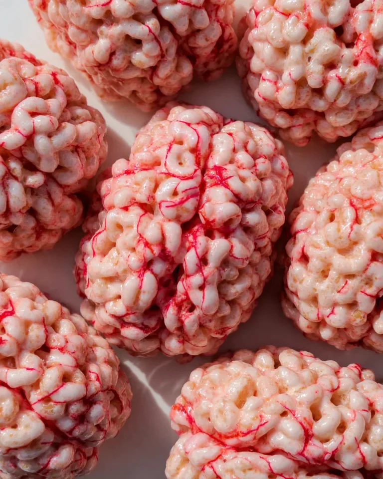 Marshmallow Rice Bubbles Halloween Brains
