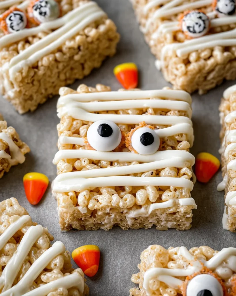 Mummy Rice Krispie Treats