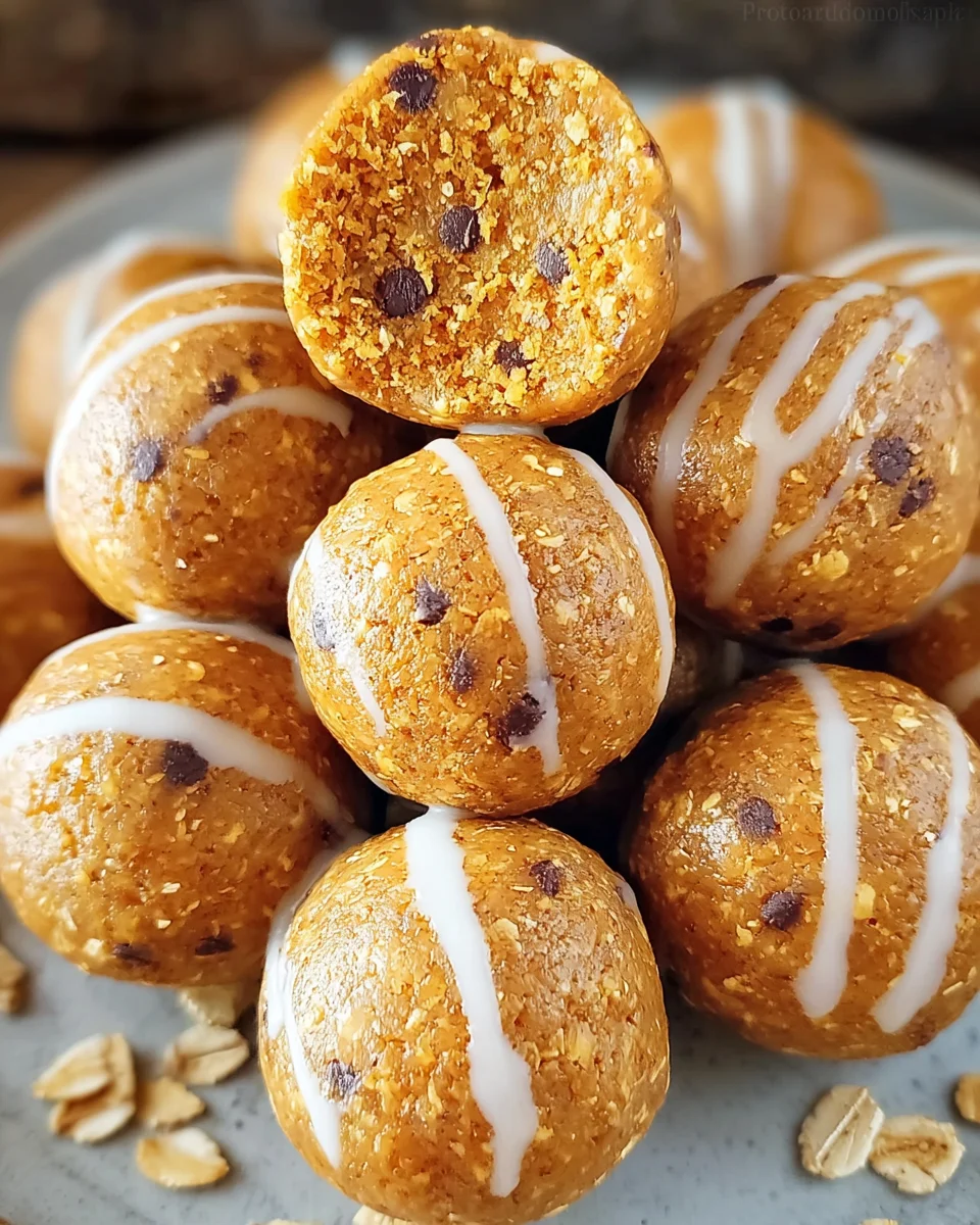 No Bake Pumpkin Balls 16 No