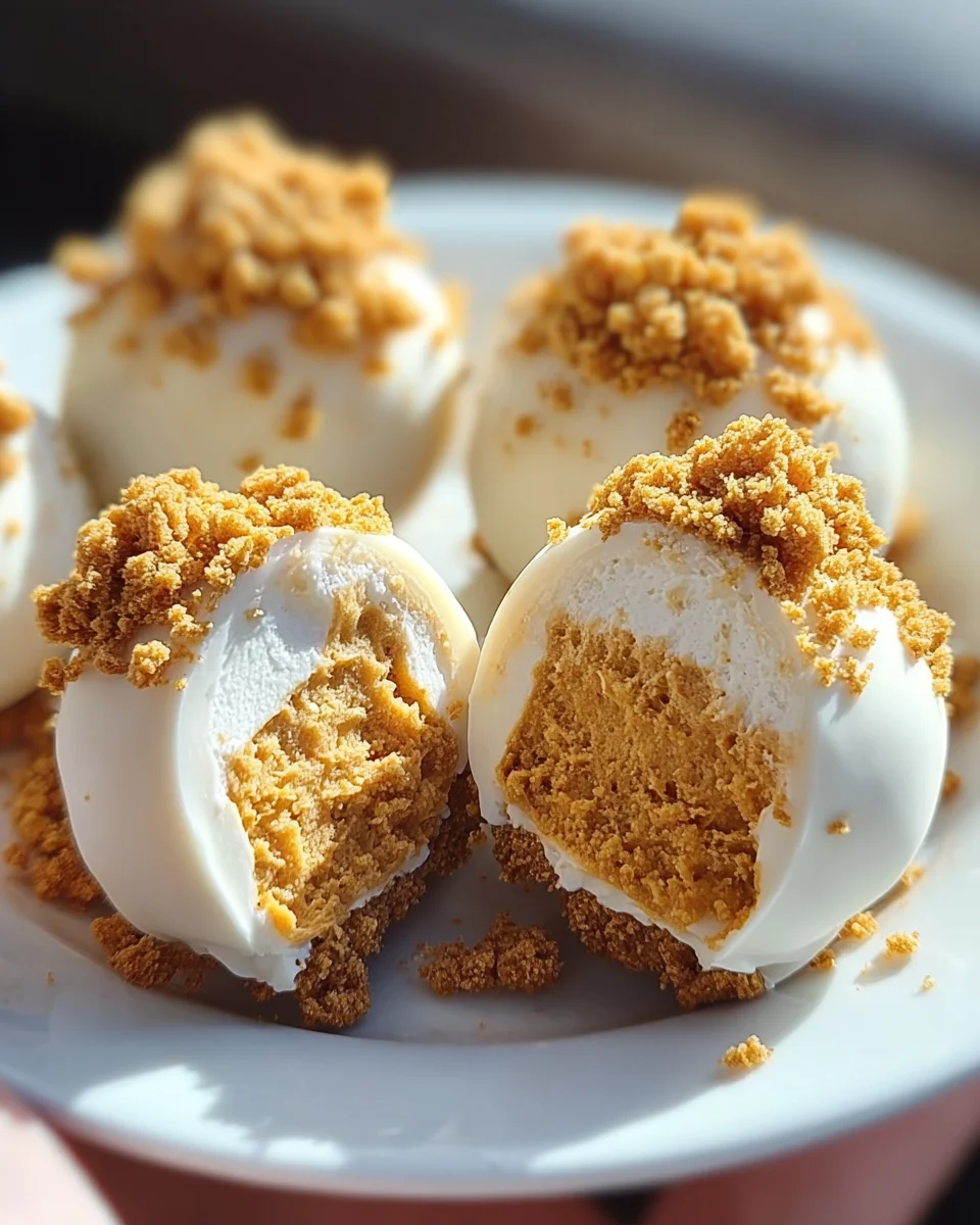 No Bake Pumpkin Cheesecake Balls 20 No Bake Pumpkin Cheesecake Balls
