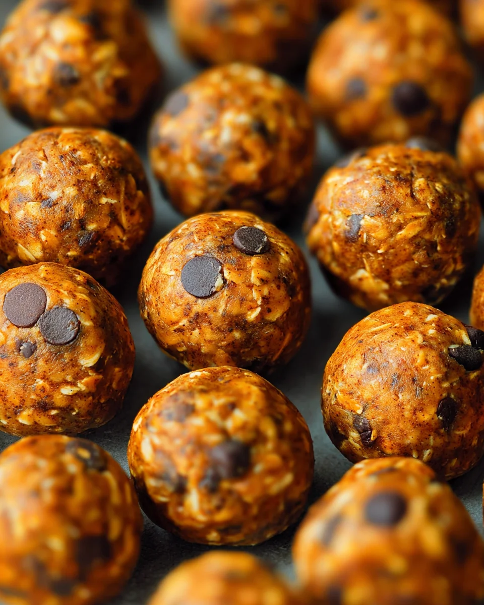 No Bake Pumpkin Spice Energy Bites 17 No