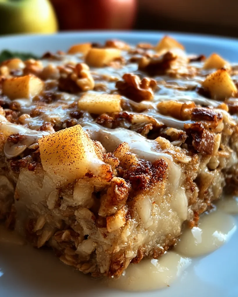 Oatmeal Apple Breakfast Bake