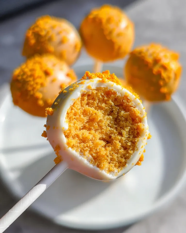 Pumpkin Cake Pops