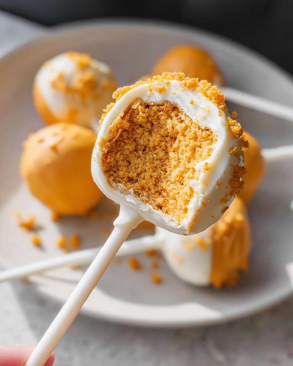 Pumpkin Cake Pops 24 Pumpkin